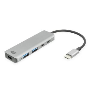 ACT USB-C hub 3.0, 2x USB-A, 2x USB-C