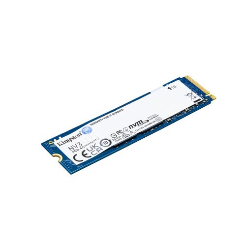 Kingston NV3 | 1TB NVMe SSD | M.2 | Gen4 | 6.000MB/s Kingston NV3 | 1TB NVMe SSD | M.2 | Gen4 | 6.000MB/s