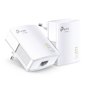 TP-Link TL-PA7017 KIT | Powerline Adapter Set | 1000 Mbps | Gigabit Ethernet | Wit