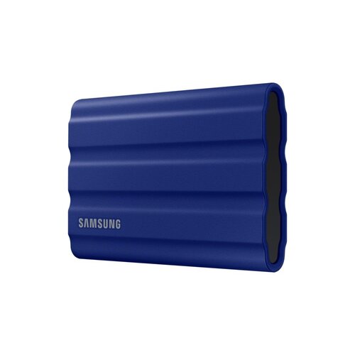 Samsung T7 Shield | Externe SSD | 2TB | USB 3.2 Gen 2 | 1.050MB/s | Blauw | Schokbestendig & Duurzaam Samsung T7 Shield | Externe SSD | 2TB | USB 3.2 Gen 2 | 1.050MB/s | Blauw | Schokbestendig & Duurzaam