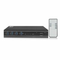 AC7912 | KVM-Switch | 2-Poorts HDMI | 4K@60Hz | USB 3.2 Gen1 | RS-232 | Zwart