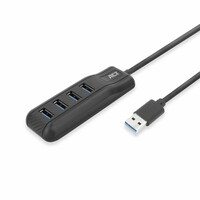 AC6320 | USB 3.2 Gen 1 Interface Hub | Type-A | 5 Gbps | Zwart