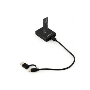 Gembird DD-U3M2 | M.2 SATA & NVMe SSD Docking Station | USB 3.2 Gen 1 Type-C