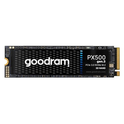 Goodram PX500 | 1TB NVMe SSD | M.2 | Gen3 | 3.300MB/s Goodram PX500 | 1TB NVMe SSD | M.2 | Gen3 | 3.300MB/s