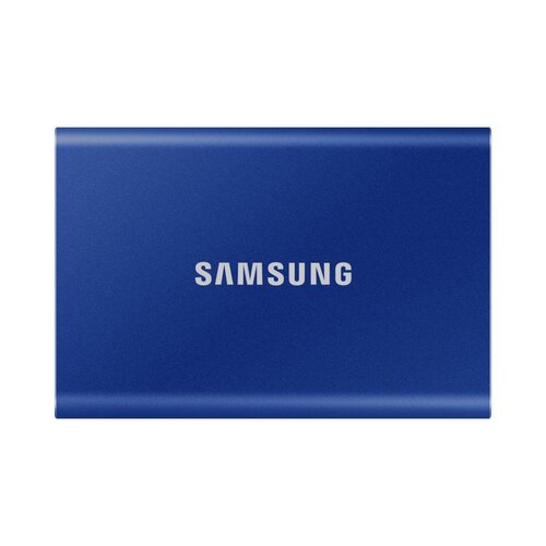 Samsung T7 2TB Portable SSD | USB-C |1.050MB/s | Blauw Samsung T7 2TB Portable SSD | USB-C |1.050MB/s | Blauw