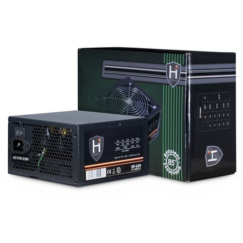 Inter-Tech HIPOWER SP-650 | 600 Watt ATX PSU | Power Supply | Voeding Inter-Tech HIPOWER SP-650 | 600 Watt ATX PSU | Power Supply | Voeding