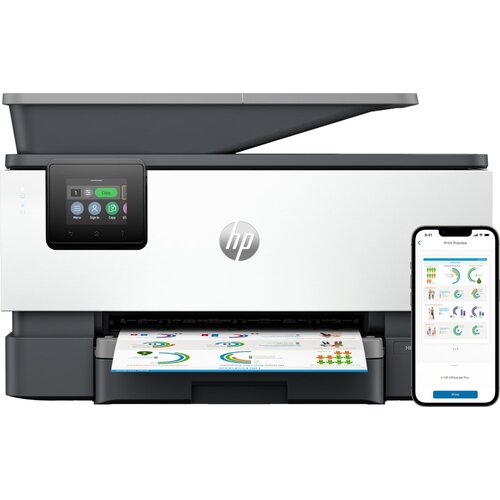 Hewlett Packard HP OfficeJet Pro 9120b AiO Inkjetprinter | 4800 x 1200 DPI | Wifi | Kleur | ADF Hewlett Packard HP OfficeJet Pro 9120b AiO Inkjetprinter | 4800 x 1200 DPI | Wifi | Kleur | ADF