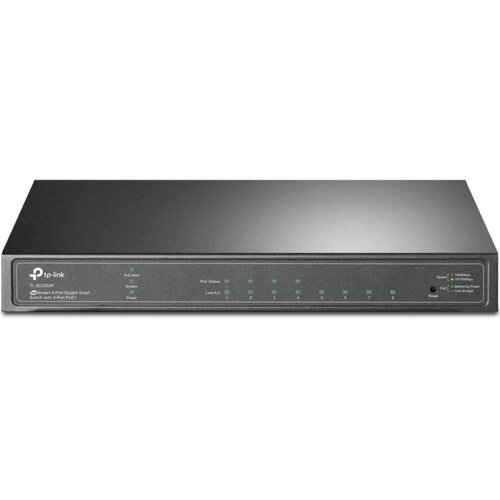 TP-Link TP-LINK TL-SG2008P netwerk-switch Managed Gigabit Ethernet (10/100/1000) Power over Ethernet (PoE) Zwart TP-Link TP-LINK TL-SG2008P netwerk-switch Managed Gigabit Ethernet (10/100/1000) Power over Ethernet (PoE) Zwart