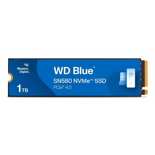 Western Digital Blue SN580 | 1TB NVMe SSD | M.2 | Gen4 | 4.150MB/s Western Digital Blue SN580 | 1TB NVMe SSD | M.2 | Gen4 | 4.150MB/s