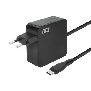 ACT AC2010 | Universele USB-C Notebook Lader | 65 Watt PDP | 2 Meter ACT AC2010 | Universele USB-C Notebook Lader | 65 Watt PDP | 2 Meter