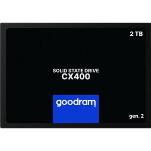 Goodram CX400 | 2TB SATA SSD | 2.5'' | 550MB/s Lezen | 500MB/s Schrijven