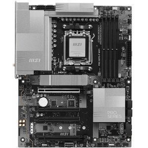 MSI PRO X870-P WIFI | Socket AM5 | AMD X870 | 4xDDR5 | ATX | Moederbord MSI PRO X870-P WIFI | Socket AM5 | AMD X870 | 4xDDR5 | ATX | Moederbord