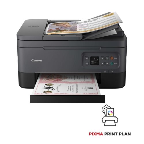 Canon Pixma TS7450i AiO Inkjetprinter | 4800 x 1200 DPI | Wifi | Kleur | ADF Canon Pixma TS7450i AiO Inkjetprinter | 4800 x 1200 DPI | Wifi | Kleur | ADF