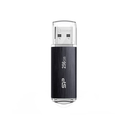 Silicon Power Blaze B02 | 256GB USB-A 3.2 Flash Drive | Zwart Silicon Power Blaze B02 | 256GB USB-A 3.2 Flash Drive | Zwart