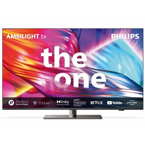 Philips The One 55PUS8949 55" | Ultra HD 4K LED Ambilight Smart TV | Google TV + Wifi | Dolby Vision | AI Sound | 144Hz Philips The One 55PUS8949 55" | Ultra HD 4K LED Ambilight Smart TV | Google TV + Wifi | Dolby Vision | AI Sound | 144Hz
