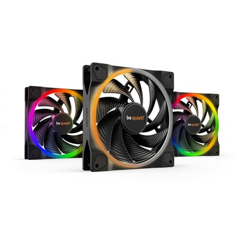 be quiet! Light Wings | 140mm PWM Triple Pack high-speed Computer behuizing Ventilator 14 cm Zwart 3 stuk(s) be quiet! Light Wings | 140mm PWM Triple Pack high-speed Computer behuizing Ventilator 14 cm Zwart 3 stuk(s)