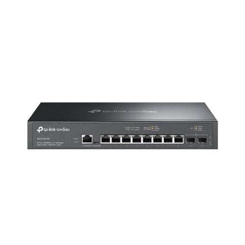 TP-Link Omada SG3210X-M2 netwerk-switch Managed L2+ 2.5G Ethernet (100/1000/2500) 1U Zwart TP-Link Omada SG3210X-M2 netwerk-switch Managed L2+ 2.5G Ethernet (100/1000/2500) 1U Zwart