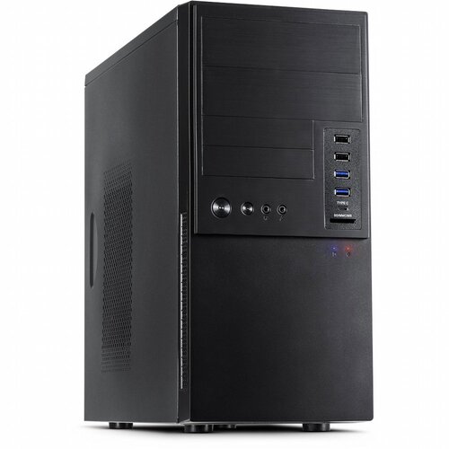 Inter-Tech IT-6865 | Micro Tower | Zwart Inter-Tech IT-6865 | Micro Tower | Zwart