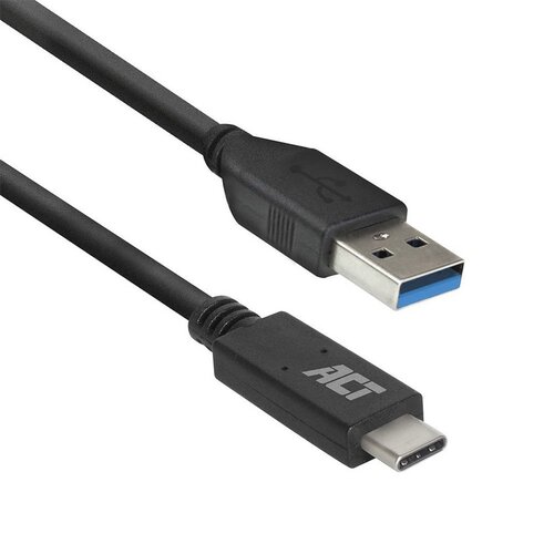 ACT AC7417 USB-kabel 2 m USB 3.2 Gen 1 (3.1 Gen 1) USB C USB A Zwart ACT AC7417 USB-kabel 2 m USB 3.2 Gen 1 (3.1 Gen 1) USB C USB A Zwart