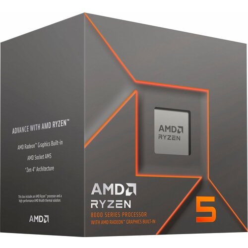 AMD Ryzen 5 8500G | 6 Core | 3,5GHz (5GHz Turbo) | AM5 | Processor | CPU AMD Ryzen 5 8500G | 6 Core | 3,5GHz (5GHz Turbo) | AM5 | Processor | CPU