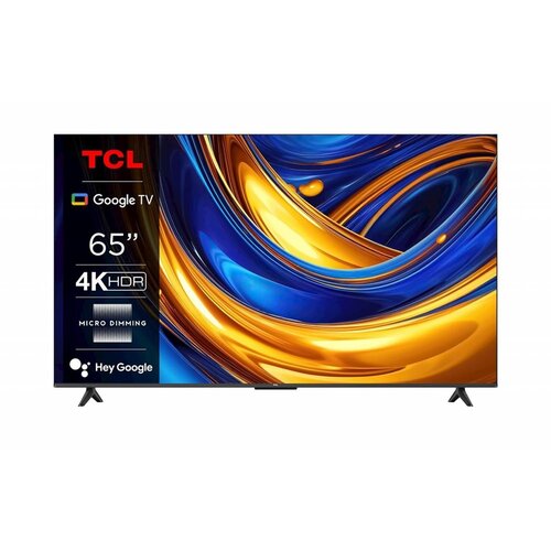 TCL 65P69B 65" | 4K Ultra HD LED Smart TV | Wifi + Google TV | HDR10 voor Realistische Kleuren en Details | Stijlvol Ontwerp | 60Hz TCL 65P69B 65" | 4K Ultra HD LED Smart TV | Wifi + Google TV | HDR10 voor Realistische Kleuren en Details | Stijlvol Ontwerp | 60Hz