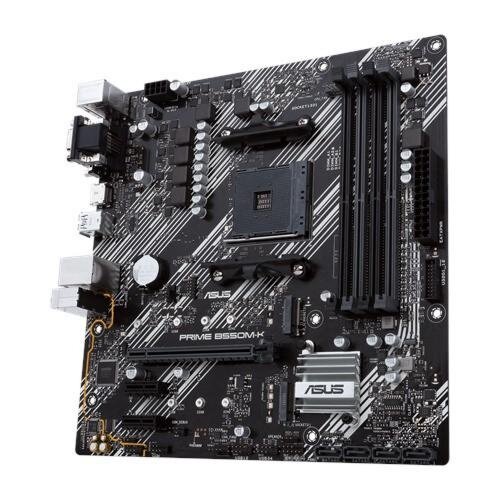Asus ASUS PRIME B550M-K | Socket AM4 | AMD B550 | 4xDDR4 | Micro-ATX | Moederbord Asus ASUS PRIME B550M-K | Socket AM4 | AMD B550 | 4xDDR4 | Micro-ATX | Moederbord