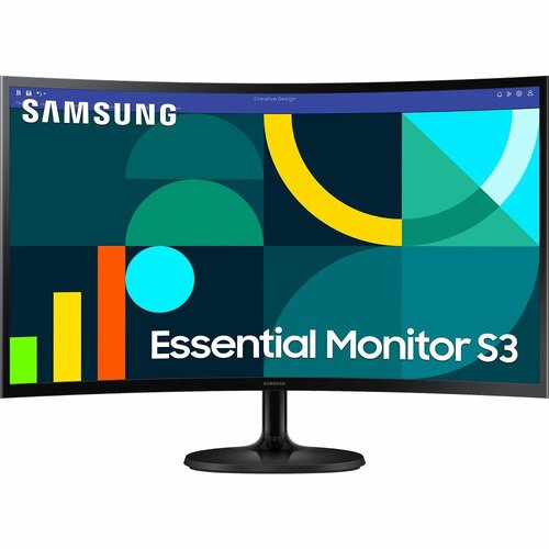 Samsung Essential S36GD 27'' | 1920x1080 VA | 100Hz | 1800R Curved | Full HD Monitor Samsung Essential S36GD 27'' | 1920x1080 VA | 100Hz | 1800R Curved | Full HD Monitor