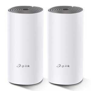 TP-Link Deco E4 (2-pack) | Dual-band WiFi 5 Mesh Router | Fast Ethernet | AC1200