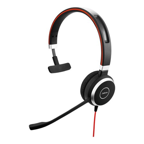 Jabra Evolve 40 MS | Mono Bedraade On-Ear Headset | Zwart Jabra Evolve 40 MS | Mono Bedraade On-Ear Headset | Zwart