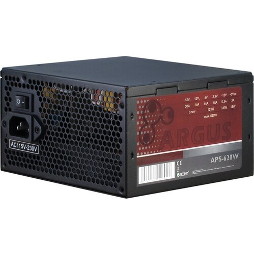 Inter-Tech Argus APS | 620 Watt ATX PSU | Power Supply | Voeding Inter-Tech Argus APS | 620 Watt ATX PSU | Power Supply | Voeding