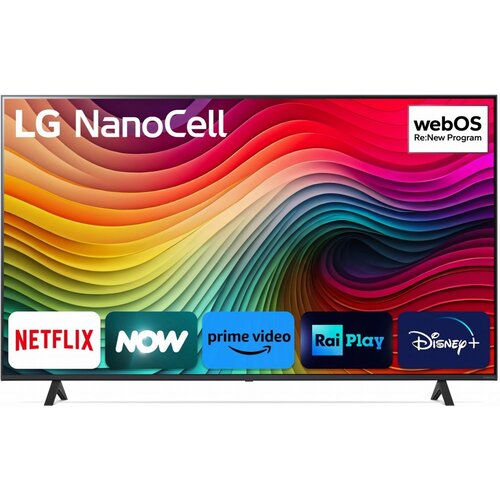 LG NanoCell 50NANO81T6A 50" | Ultra HD 4K NanoCell Smart TV | WebOS + Wifi | NanoCell voor Levendige Kleuren | HDR10 | 50Hz LG NanoCell 50NANO81T6A 50" | Ultra HD 4K NanoCell Smart TV | WebOS + Wifi | NanoCell voor Levendige Kleuren | HDR10 | 50Hz