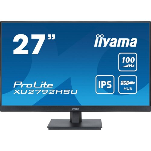 Iiyama iiyama ProLite XU2792HSU-B6 27" | 1920x1080 IPS | 100Hz | USB Hub | Monitor Iiyama iiyama ProLite XU2792HSU-B6 27" | 1920x1080 IPS | 100Hz | USB Hub | Monitor
