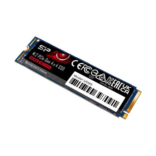 Silicon Power UD85 | 1TB NVMe SSD | M.2 | Gen4 | 3.600MB/s Lezen | 2.800MB/s Schrijven Silicon Power UD85 | 1TB NVMe SSD | M.2 | Gen4 | 3.600MB/s Lezen | 2.800MB/s Schrijven