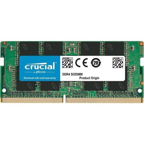 Crucial | 1x16GB DDR4 | 3200MHz | SODIMM | CL22 | Geheugenmodule | RAM Crucial | 1x16GB DDR4 | 3200MHz | SODIMM | CL22 | Geheugenmodule | RAM