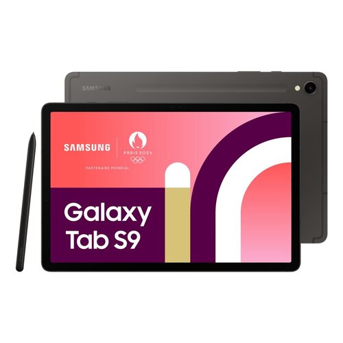 Samsung Galaxy Tab S9 SM-X710N Qualcomm Snapdragon 128 GB 27,9 cm (11") 8 GB Wi-Fi 6 (802.11ax) Android 13 Grafiet Samsung Galaxy Tab S9 SM-X710N Qualcomm Snapdragon 128 GB 27,9 cm (11") 8 GB Wi-Fi 6 (802.11ax) Android 13 Grafiet