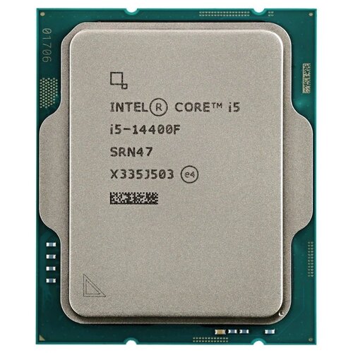 Intel Core i5-14400F | 10 Core | 2,5GHz (4,7GHz Turbo) | LGA 1700 | Processor | CPU | TRAY Intel Core i5-14400F | 10 Core | 2,5GHz (4,7GHz Turbo) | LGA 1700 | Processor | CPU | TRAY