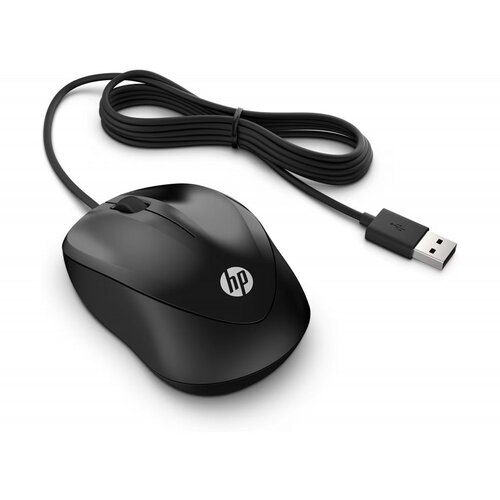 Hewlett Packard HP 1000 | Bekabelde Muis | Links- en Rechtshandig | 1000 DPI | Zwart Hewlett Packard HP 1000 | Bekabelde Muis | Links- en Rechtshandig | 1000 DPI | Zwart