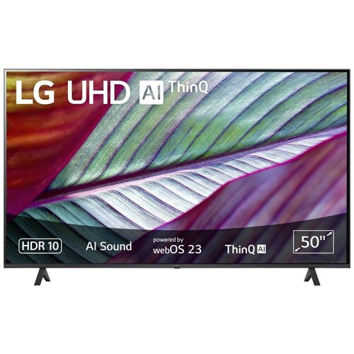 LG 50UR78006LK 50" | Ultra HD 4K LED Smart TV | WebOS 23 | α5 AI Processor Gen6 | HDR10 | Bluetooth & Wifi | 50Hz LG 50UR78006LK 50" | Ultra HD 4K LED Smart TV | WebOS 23 | α5 AI Processor Gen6 | HDR10 | Bluetooth & Wifi | 50Hz