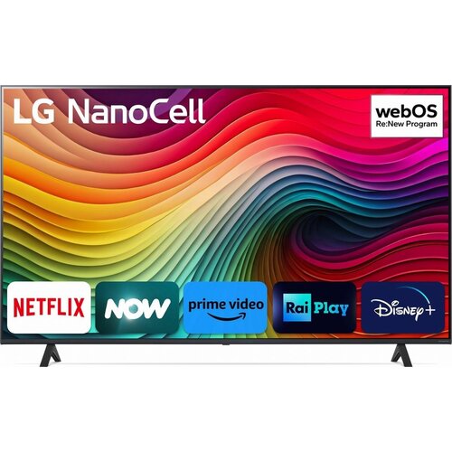 LG NanoCell 55NANO81T6A 55" | Ultra HD 4K NanoCell Smart TV | WebOS + Wifi | NanoCell voor Levendige Kleuren | HDR10 | 50Hz LG NanoCell 55NANO81T6A 55" | Ultra HD 4K NanoCell Smart TV | WebOS + Wifi | NanoCell voor Levendige Kleuren | HDR10 | 50Hz
