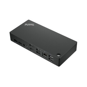 Lenovo Docking Station | USB-C | Zwart Lenovo Docking Station | USB-C | Zwart