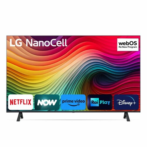 LG NanoCell 43NANO81T6A 43" | Ultra HD 4K NanoCell Smart TV | WebOS + Wifi | NanoCell voor Levendige Kleuren | HDR10 | 50Hz LG NanoCell 43NANO81T6A 43" | Ultra HD 4K NanoCell Smart TV | WebOS + Wifi | NanoCell voor Levendige Kleuren | HDR10 | 50Hz
