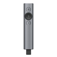 Spotlight Presenter | Draadloos | Bluetooth & USB 2.4 GHz | Bereik tot 30 meter | Grijs