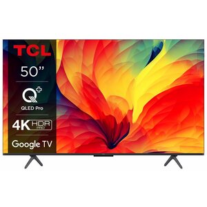 TCL 50QLED780 | 50" 4K Ultra HD QLED Smart TV | Google TV | Quantum Dot | HDR10 | 60Hz