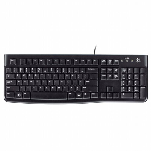 Logitech Keyboard K120 | Zakelijk Bedraad Toetsenbord | QWERTY Logitech Keyboard K120 | Zakelijk Bedraad Toetsenbord | QWERTY
