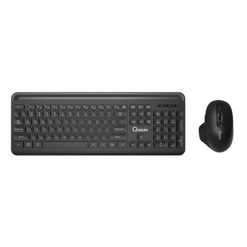 QWare Qware Rotherham | Draadloze Muis en Toetsenbordcombo | QWERTY QWare Qware Rotherham | Draadloze Muis en Toetsenbordcombo | QWERTY