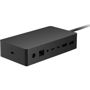 Microsoft Surface Dock 2 1GK-00002 | Dockingstation voor Surface | 4x USB-C | 2x USB-A | Dual 4K @60Hz | 199W voeding | Gigabit Ethernet | Zwart