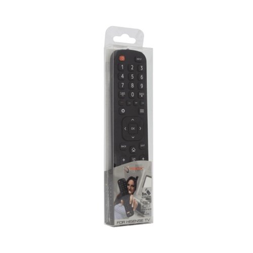 SBOX RC-01405 | Afstandsbediening | Geschikt voor Hisense TV's | Zwart