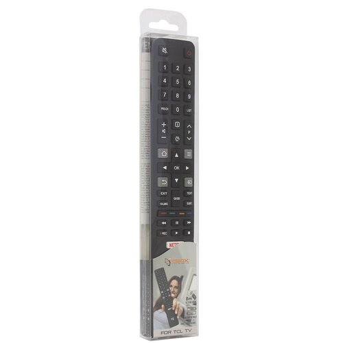 SBOX RC-01406 | Afstandsbediening | Geschikt voor TCL TV's | Zwart