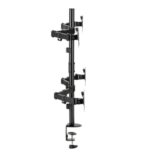 SBOX LCD-352/4-2 | Verstelbare Monitor-bureaubeugel | Tot 32" | Max 9kg | VESA 100x100 | 4 Monitoren