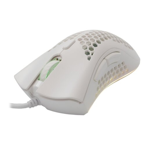 Baracuda CORAL RGB | Bedrade Gaming Muis | USB-A | 12800 DPI | Wit Baracuda CORAL RGB | Bedrade Gaming Muis | USB-A | 12800 DPI | Wit